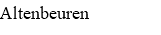 Altenbeuren