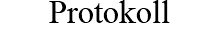 Protokoll
